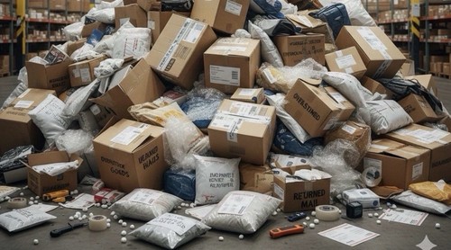 Random unclaimed mail - random, &