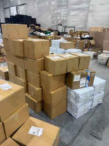 Unclaimed mail mystery box - unclaimed,